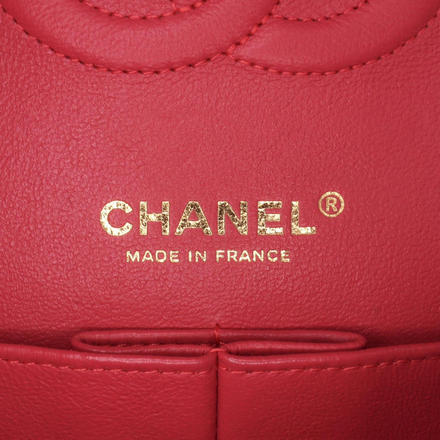 Chanel Medium Classic Chevron Lambskin Double Flap