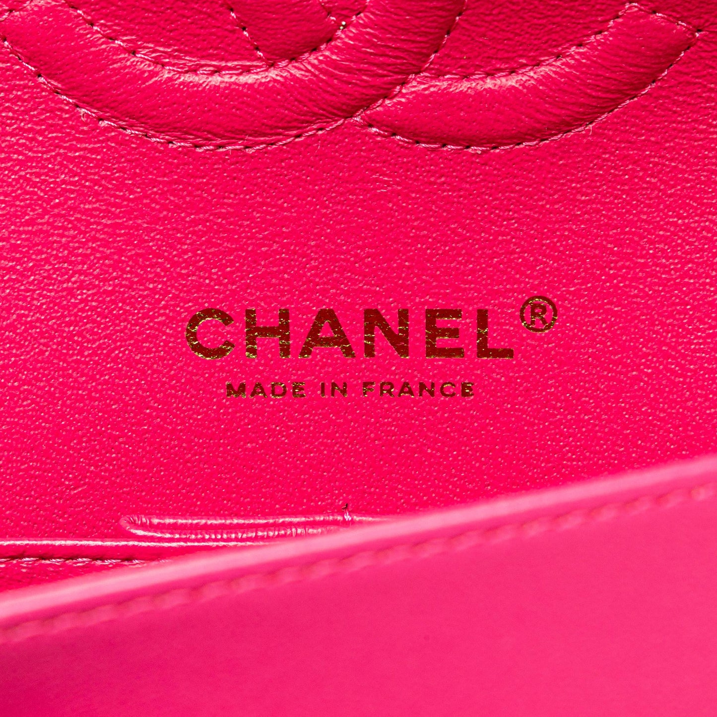 Chanel Medium Classic Chevron Lambskin Double Flap