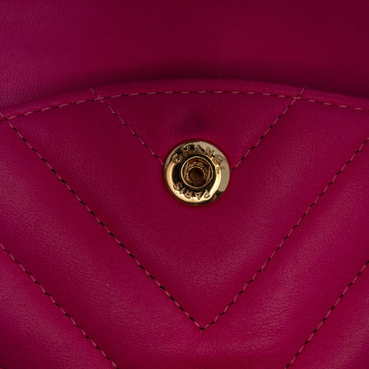 Chanel Medium Classic Chevron Lambskin Double Flap