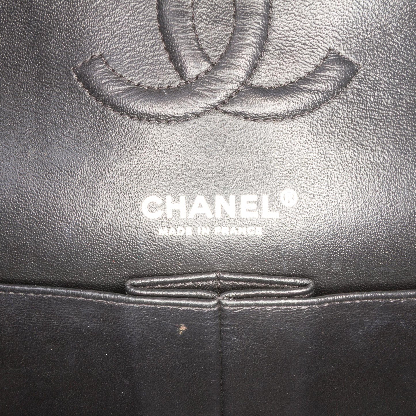 Chanel Medium Classic Chevron Lambskin Double Flap