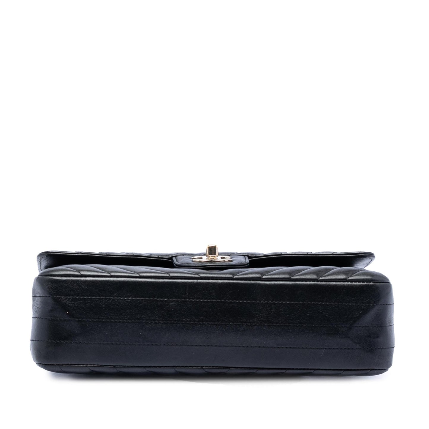 Chanel Medium Classic Chevron Lambskin Double Flap