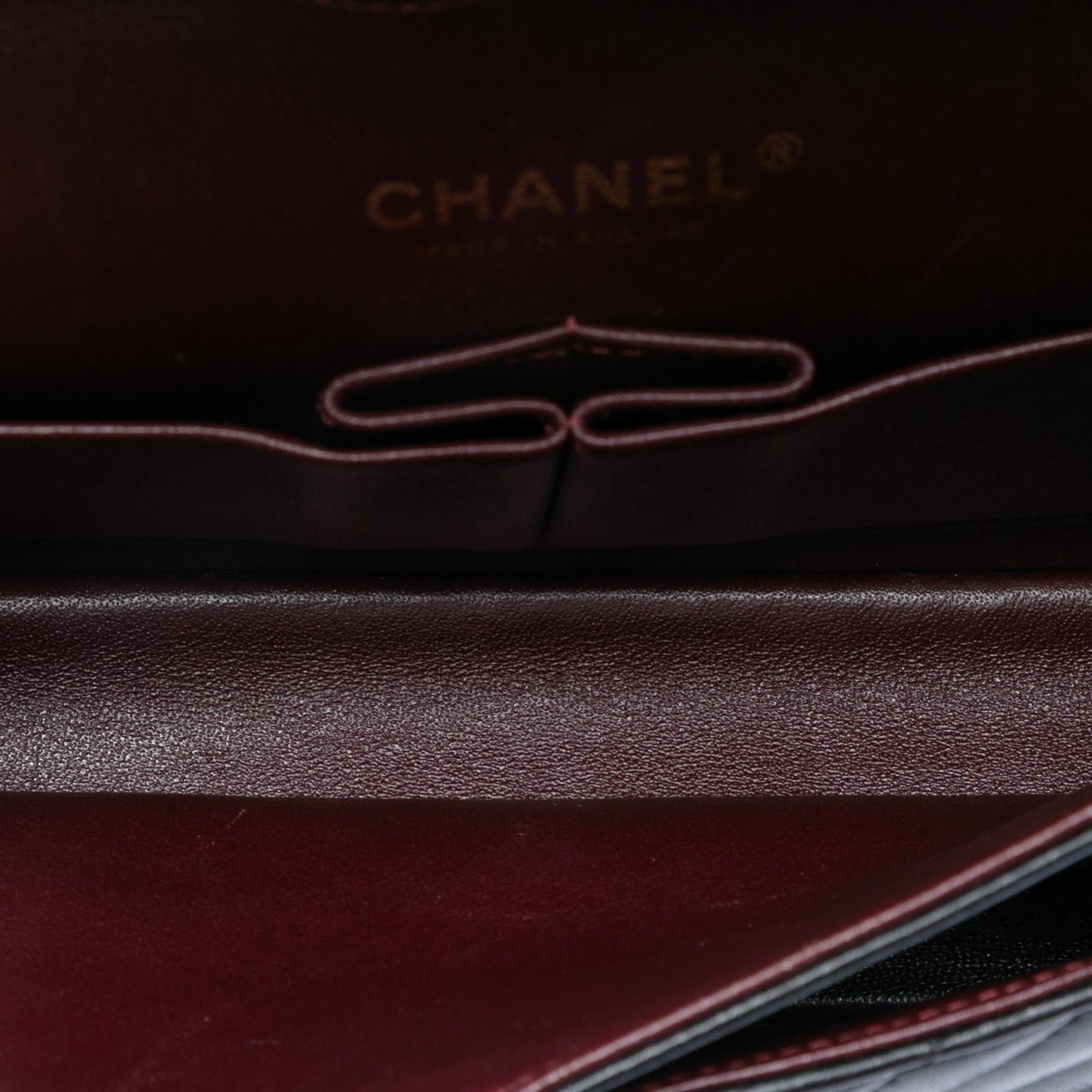 Chanel Medium Classic Chevron Lambskin Double Flap
