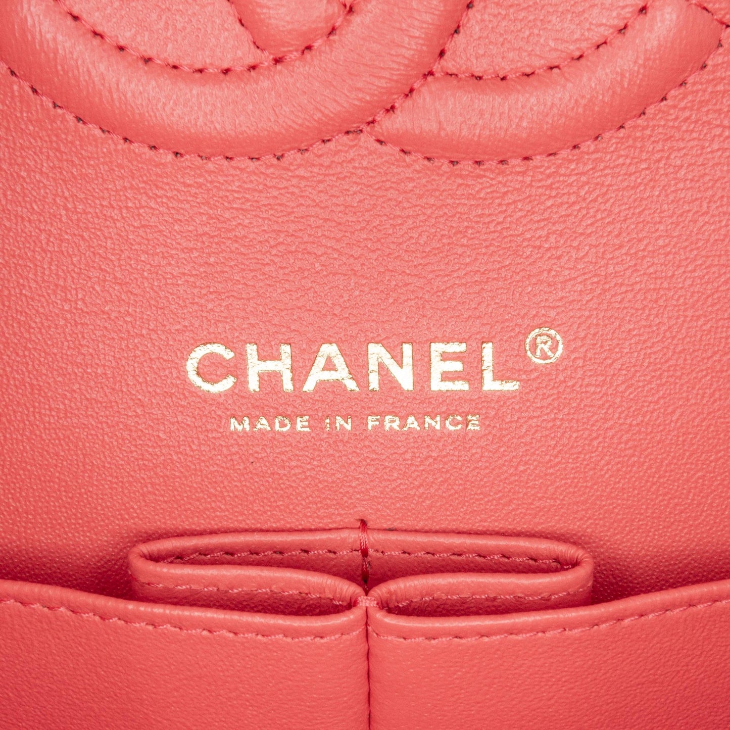 Chanel Medium Classic Chevron Lambskin Double Flap