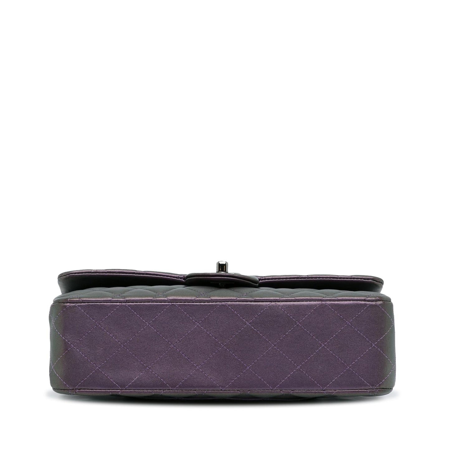 Chanel Medium Classic Iridescent Lambskin Double Flap (SHG-66SdYg)