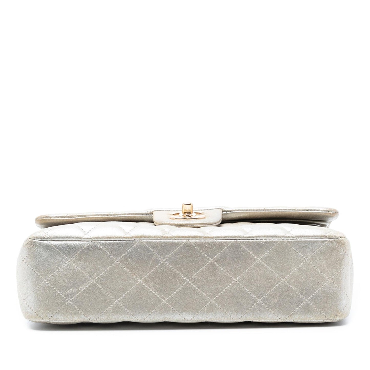 Chanel Medium Classic Iridescent Lambskin Double Flap