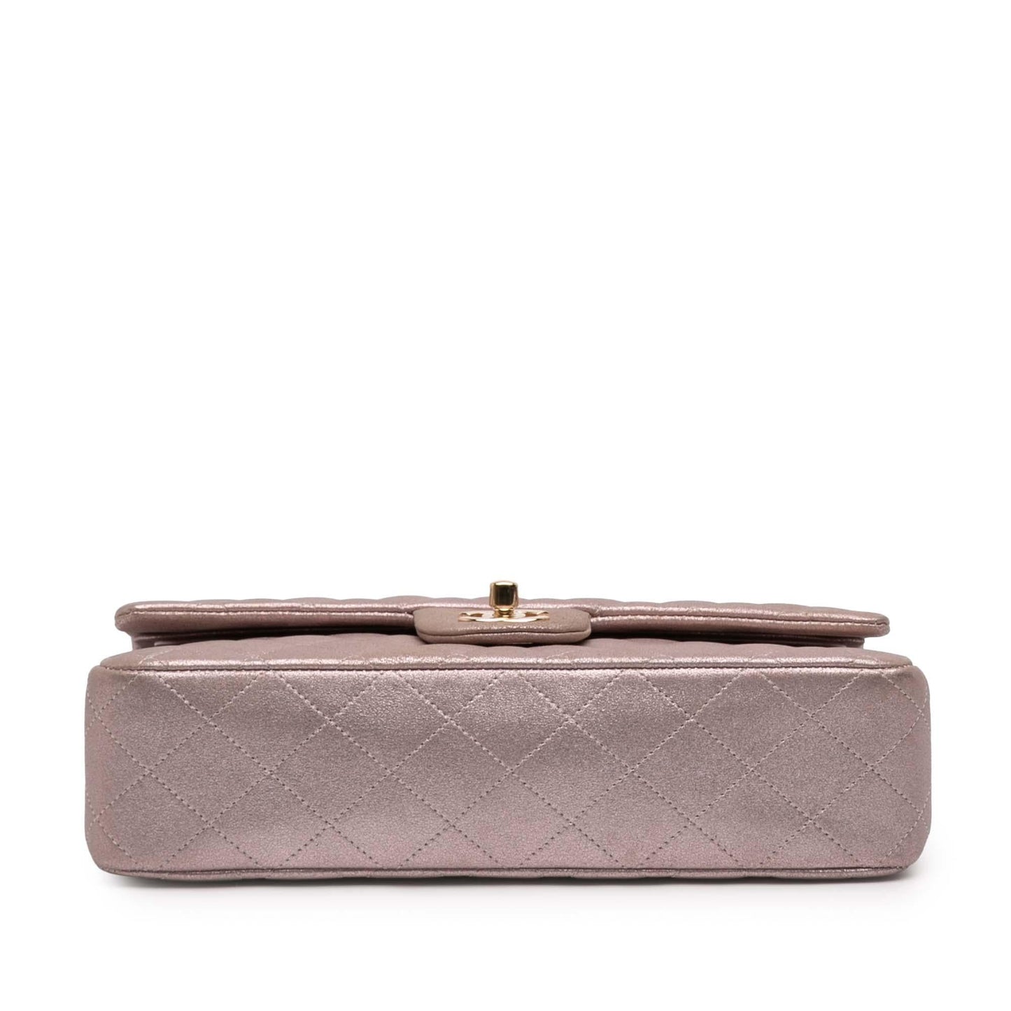 Chanel Medium Classic Iridescent Lambskin Double Flap