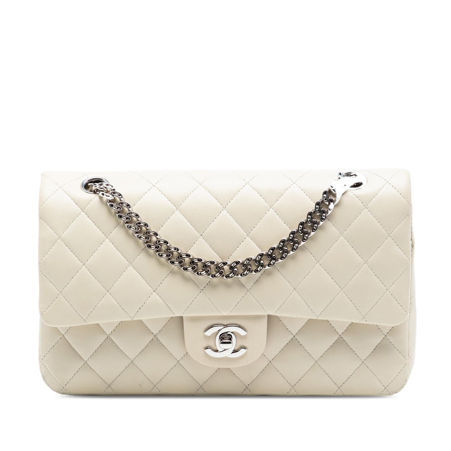 Chanel Medium Classic Lambskin Bijoux Chain Double Flap