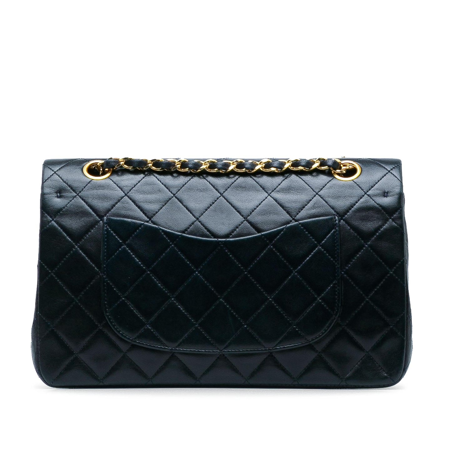 Chanel Medium Classic Lambskin Double Flap (SHG-98UYIH)