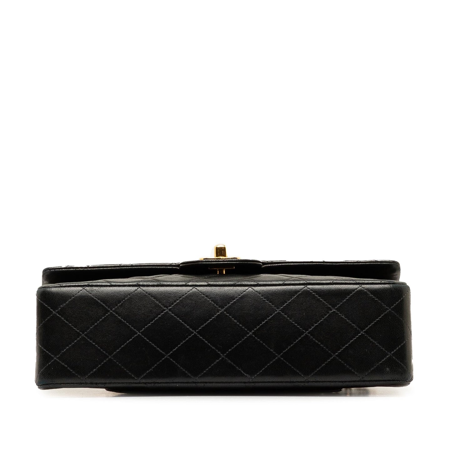 Chanel Medium Classic Lambskin Double Flap (SHG-9pZcmQ)