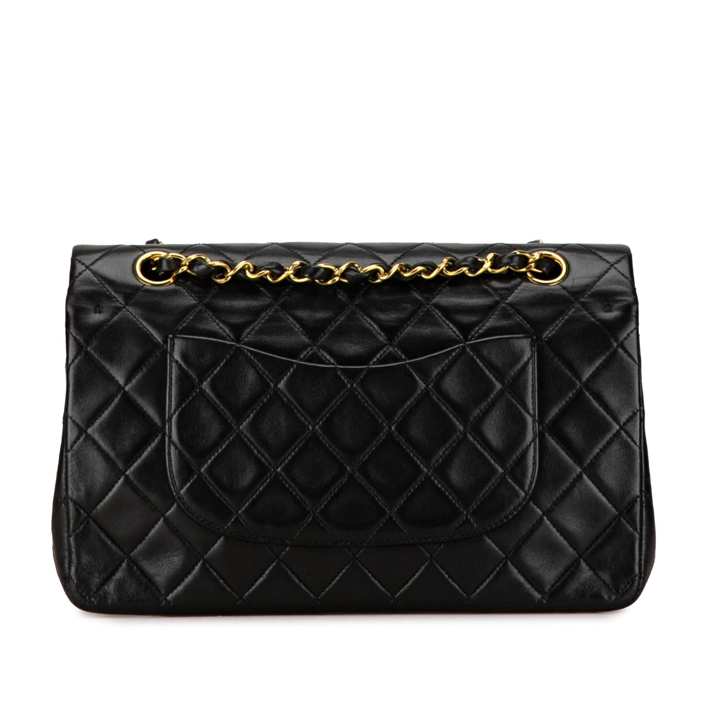 Chanel Medium Classic Lambskin Double Flap (SHG-Jr79oK)