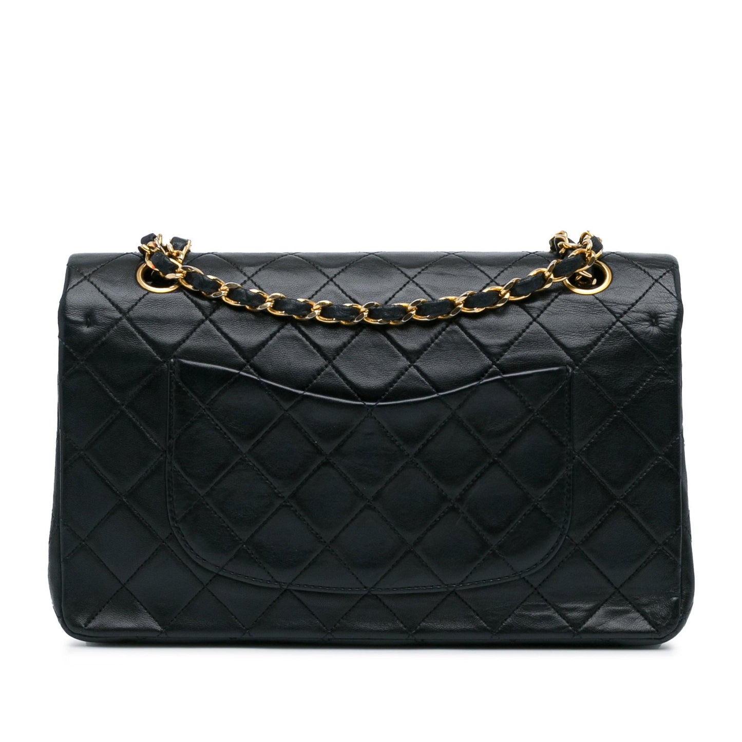 Chanel Medium Classic Lambskin Double Flap (SHG-gDhpB9)