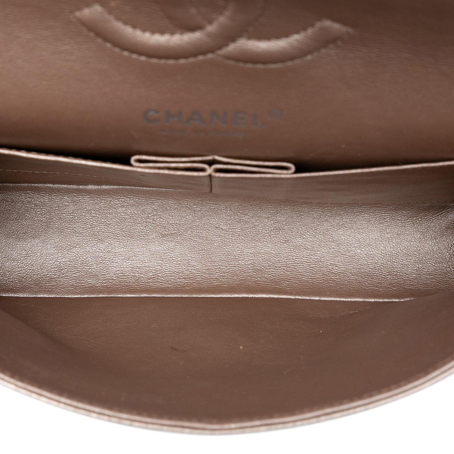 Chanel Medium Classic Metallic Lambskin Double Flap