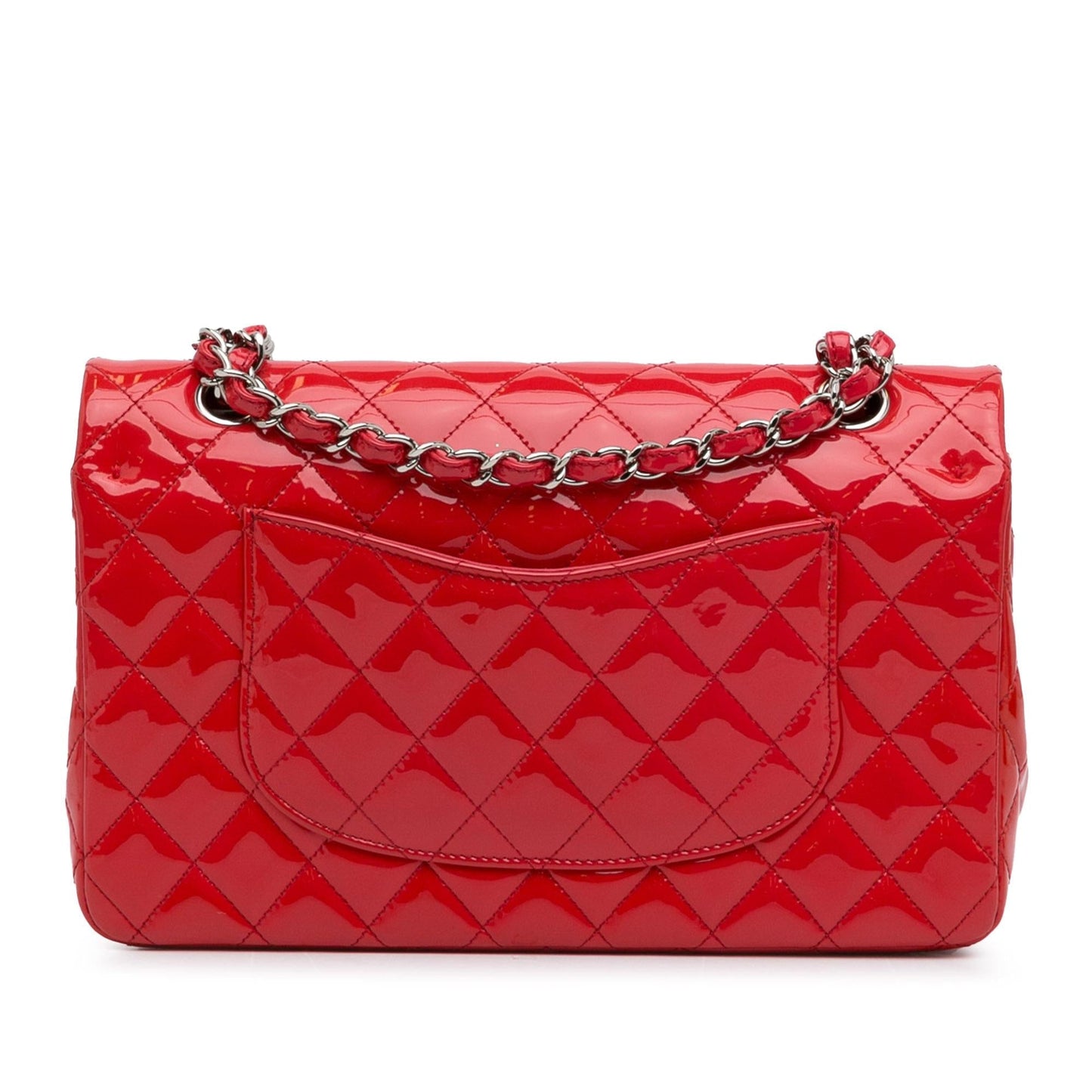 Luxury Chanel Medium Classic Patent Double Flap (SHG-VkMy2C)