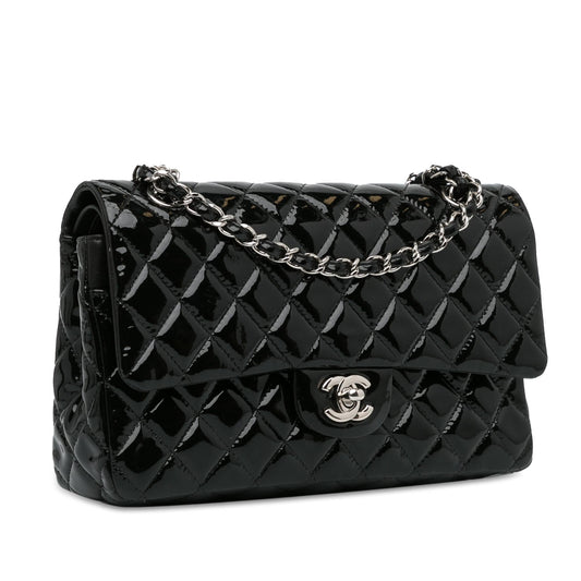 Luxury Chanel Medium Classic Patent Double Flap (SHG-mstM2R)
