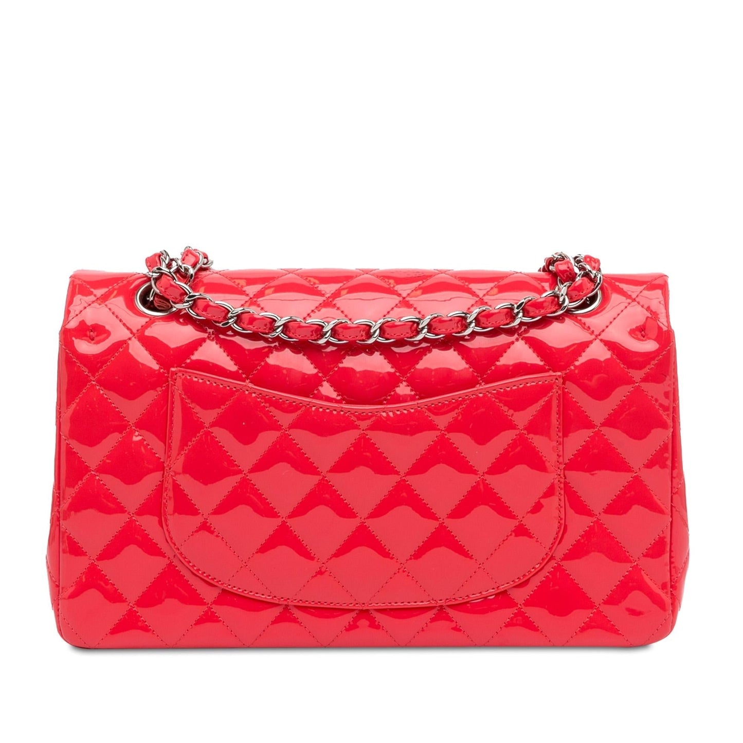 Luxury Chanel Medium Classic Patent Double Flap (SHG-GlJ0xg)
