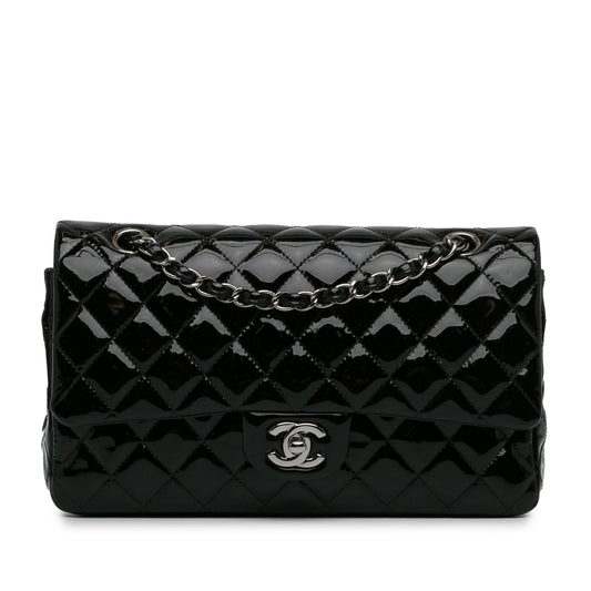 Luxury Chanel Medium Classic Patent Double Flap (SHG-LOFzHY)