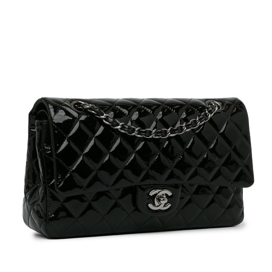 Luxury Chanel Medium Classic Patent Double Flap (SHG-LOFzHY)