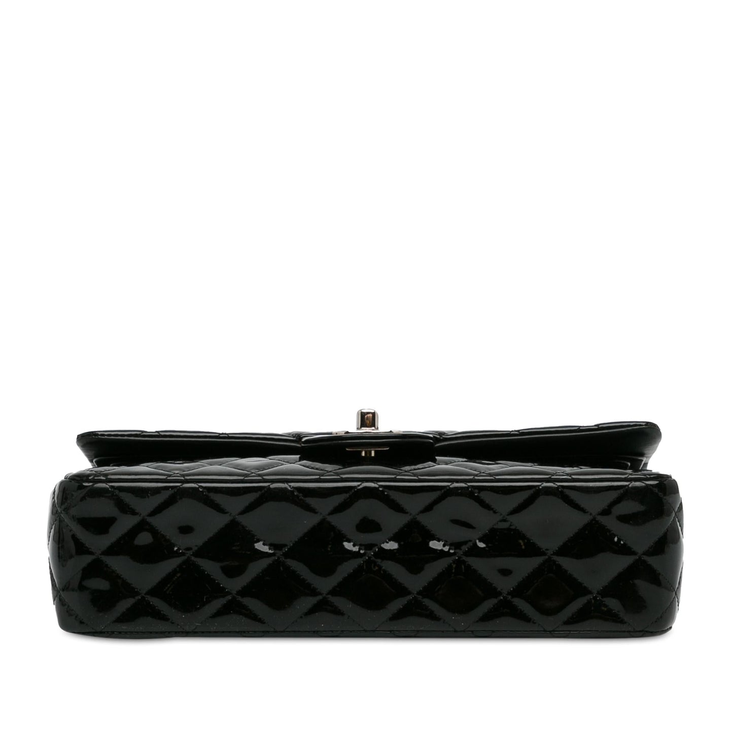 Luxury Chanel Medium Classic Patent Double Flap (SHG-2RaR0d)
