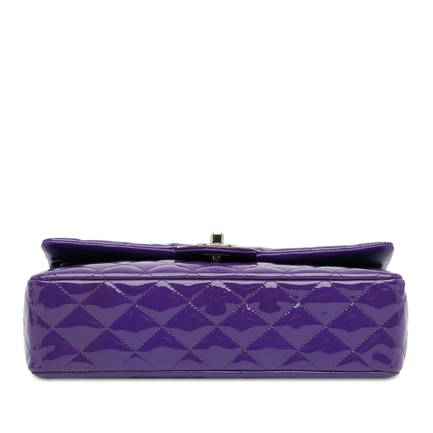 Luxury Chanel Medium Classic Patent Double Flap (SHG-pGzzwl)