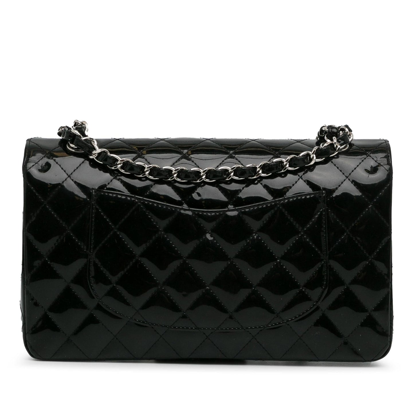 Luxury Chanel Medium Classic Patent Double Flap (SHG-ljczdp)