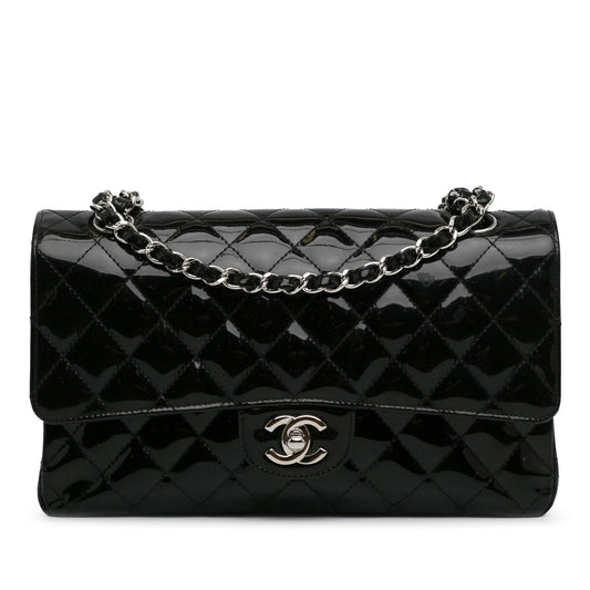 Luxury Chanel Medium Classic Patent Double Flap (SHG-ljczdp)