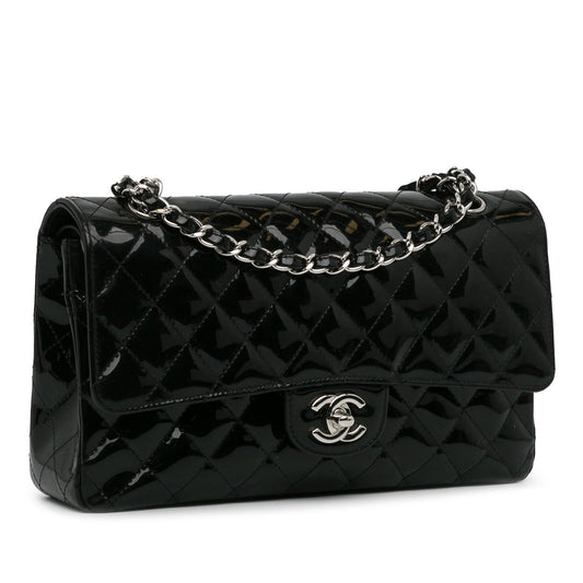 Luxury Chanel Medium Classic Patent Double Flap (SHG-ljczdp)