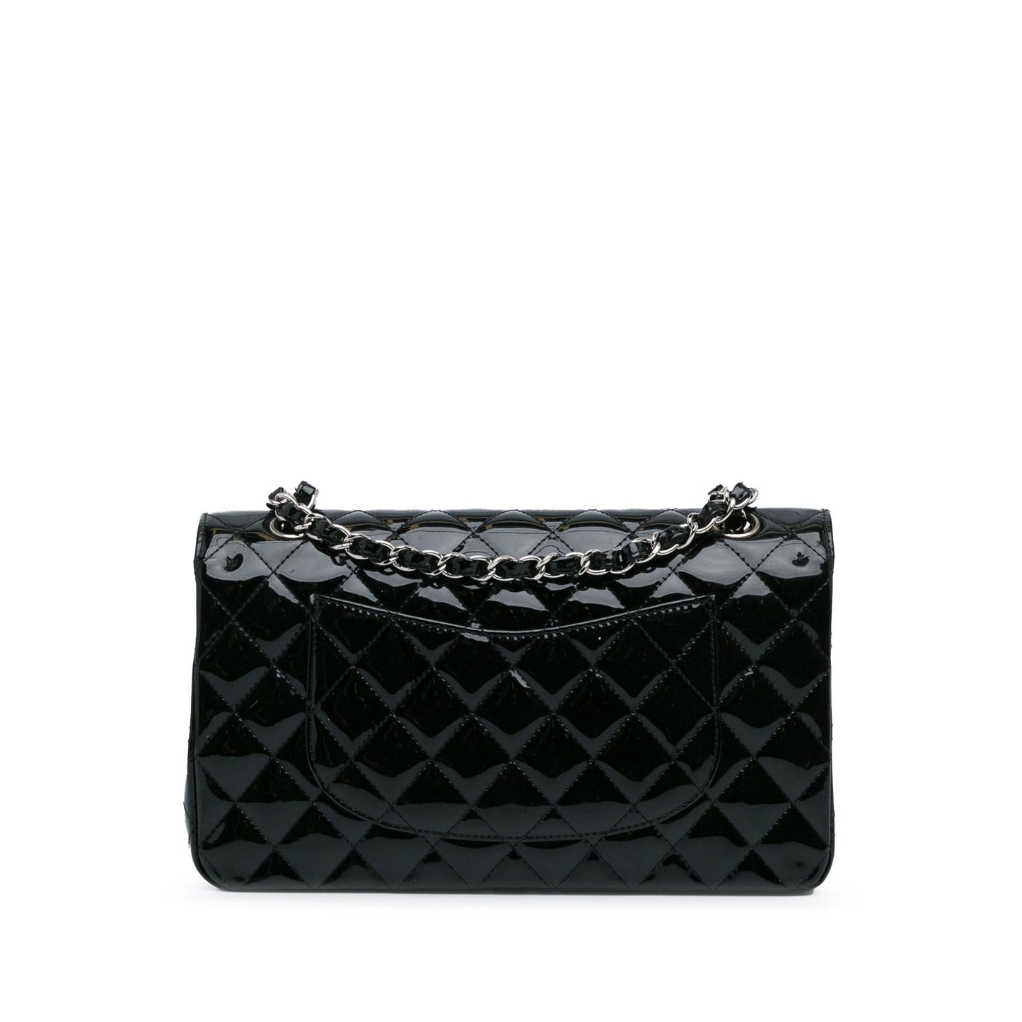 Luxury Chanel Medium Classic Patent Double Flap (SHG-YMfskG)