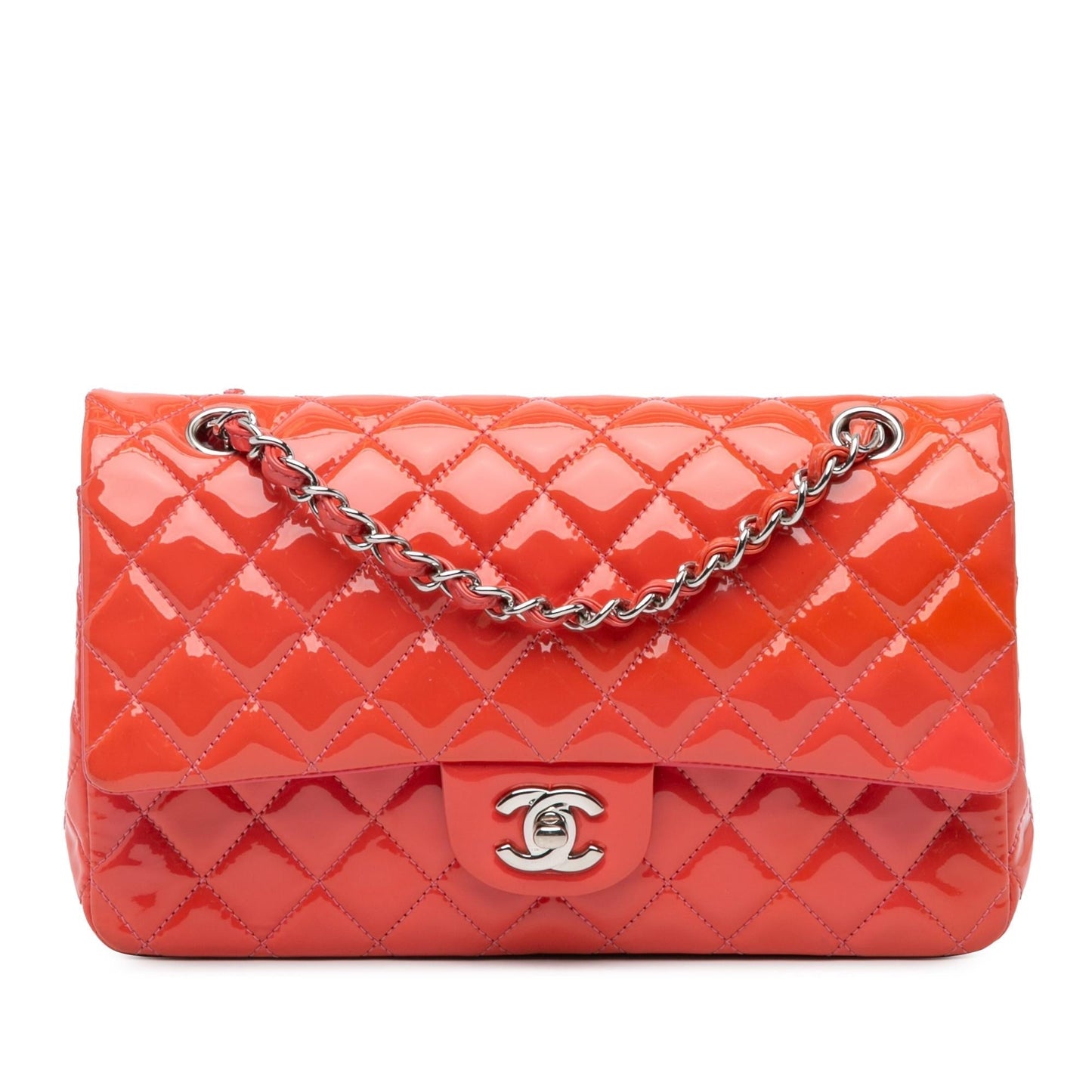 Luxury Chanel Medium Classic Patent Double Flap (SHG-ttUdn4)
