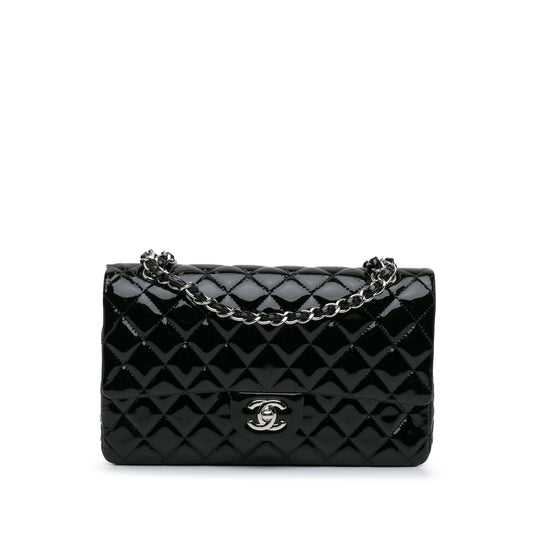 Chanel Medium Classic Patent Double Flap