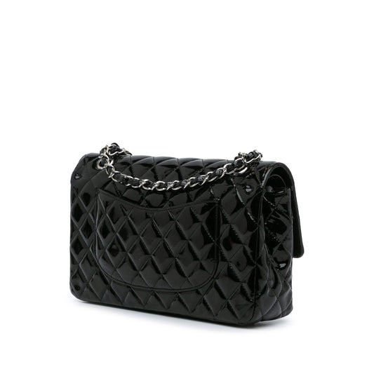 Chanel Medium Classic Patent Double Flap