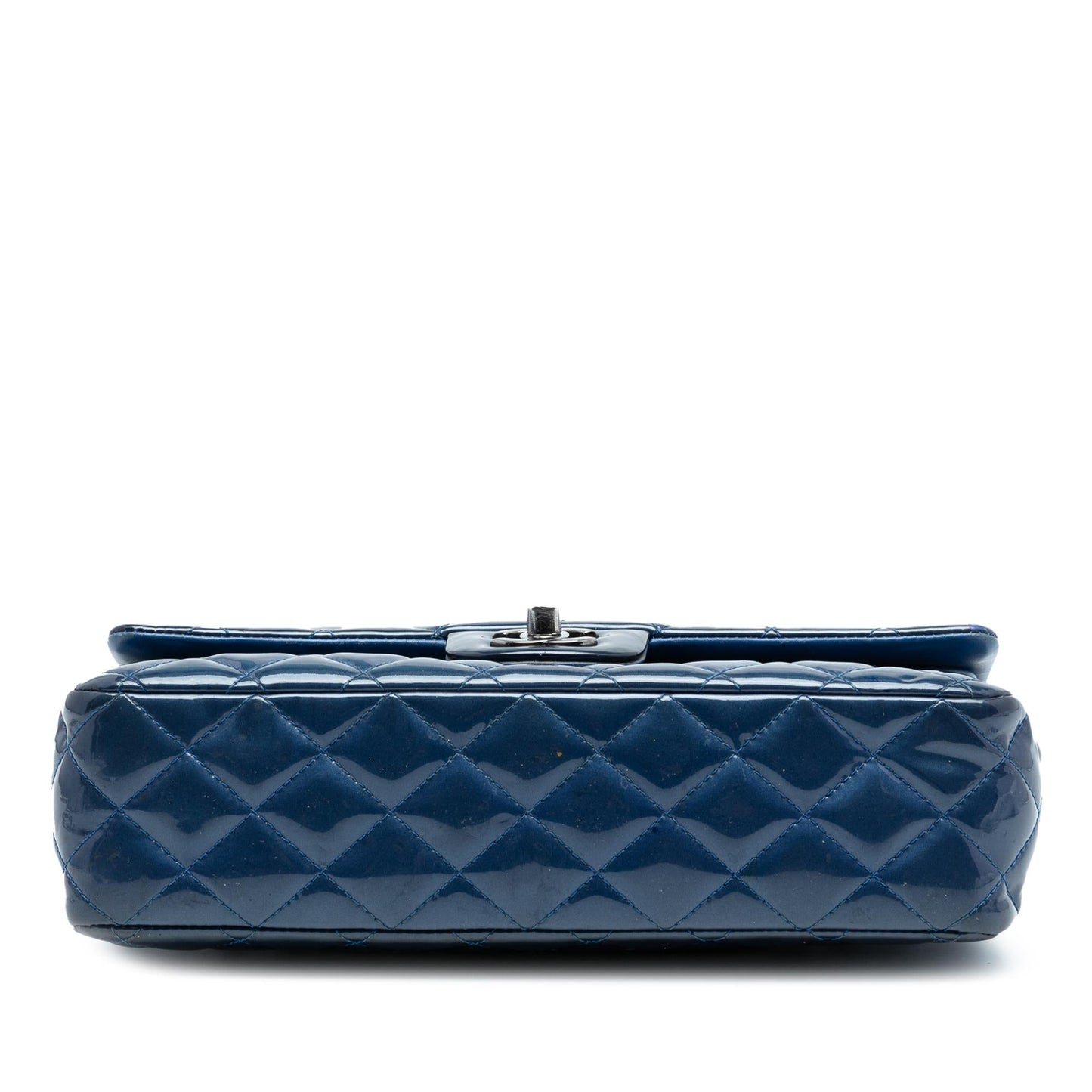 Chanel Medium Classic Patent Double Flap