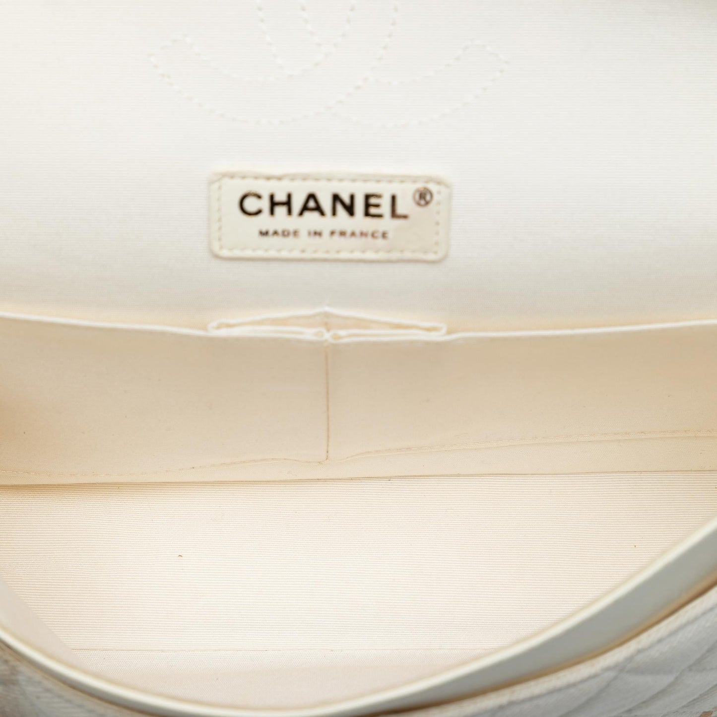 Chanel Medium Classic Printed Denim Floral Double Flap