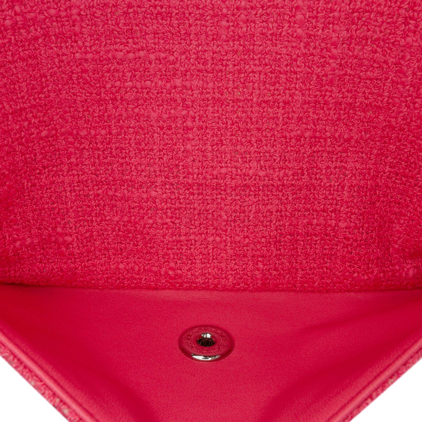 Chanel Medium Classic Tweed Flower Double Flap