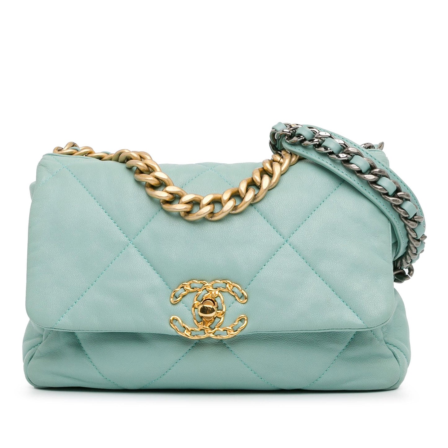 Chanel Medium Lambskin 19 Flap (SHG-MRfv5Z)