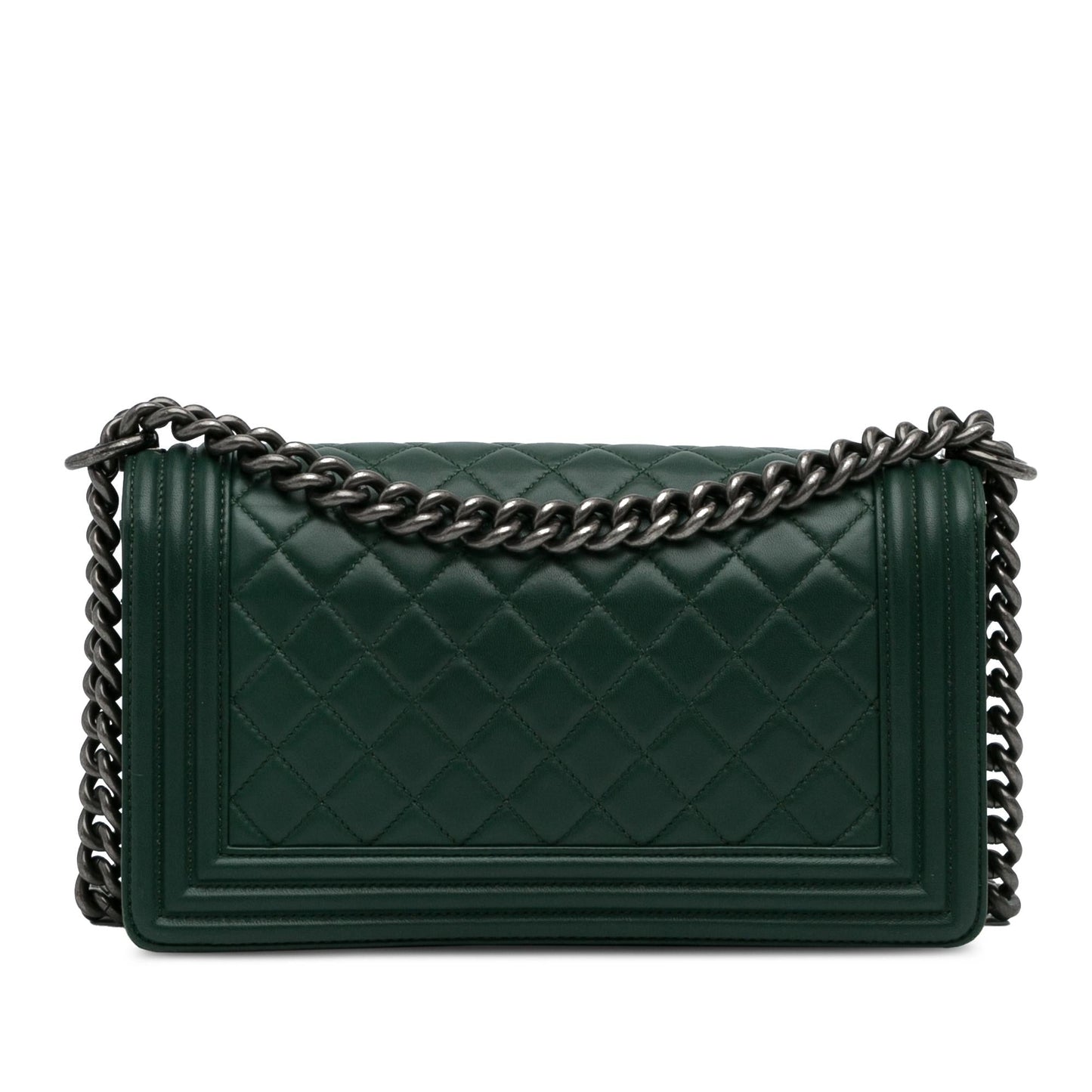Chanel Medium Lambskin Boy Flap Bag (SHG-6P7DVs)