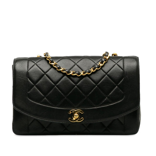 Chanel Medium Lambskin Diana Flap (SHG-CKvSGc)