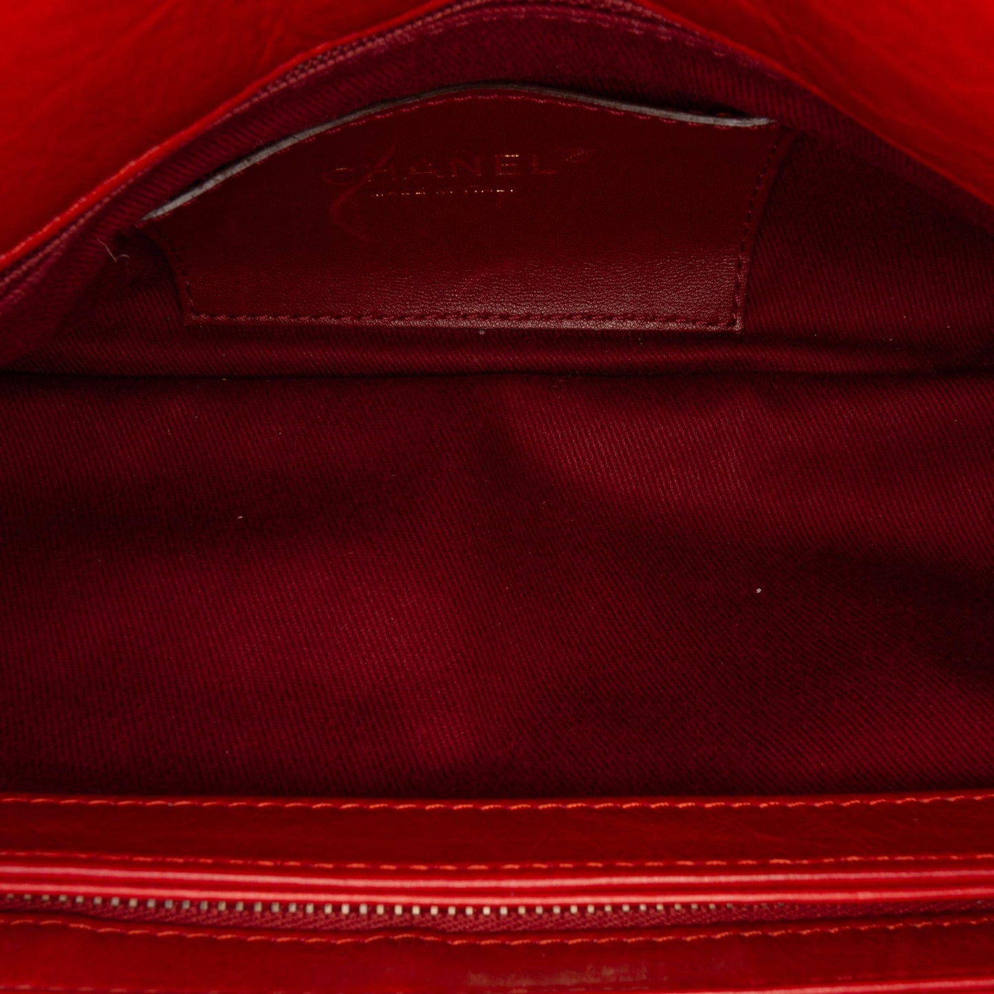 Chanel Medium Lambskin Just Mademoiselle Bowling Bag