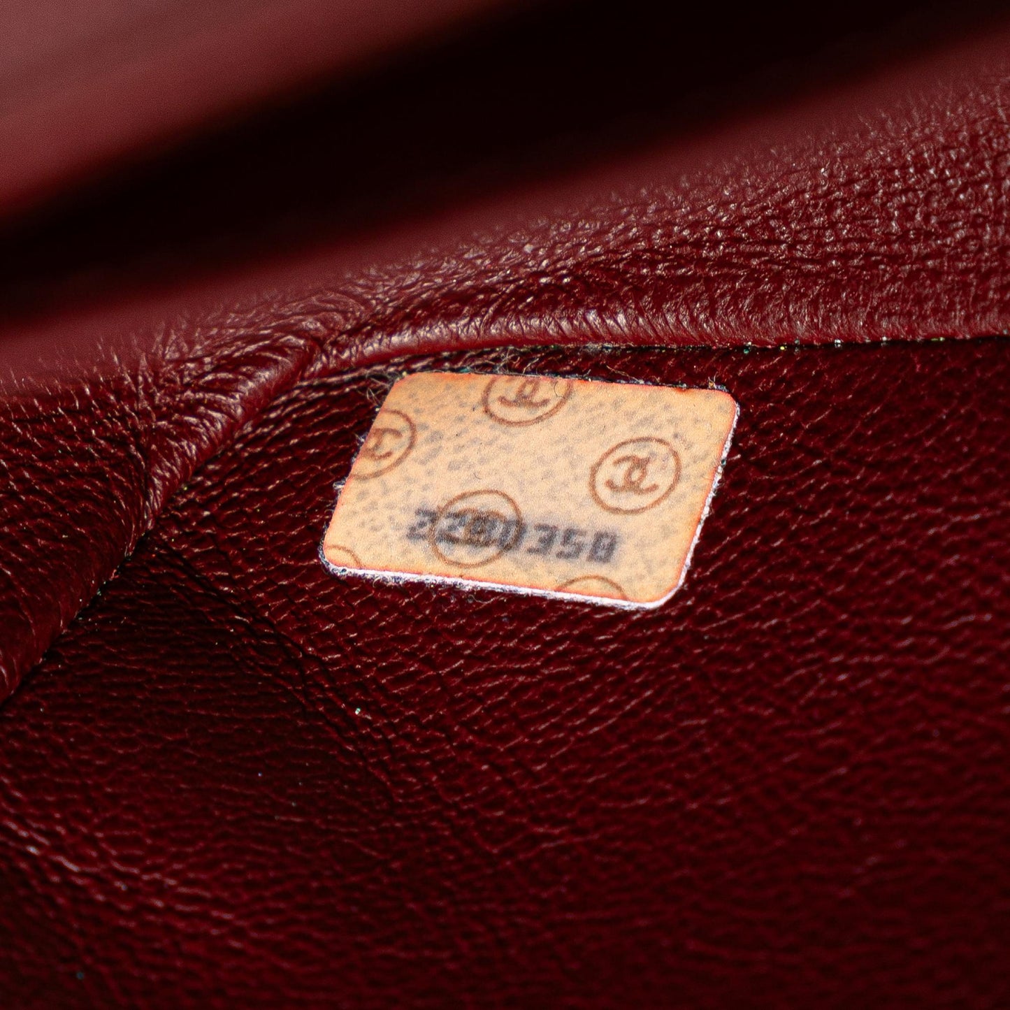 Chanel Medium Lambskin Vertical Border Flap (SHG-t5P50W)