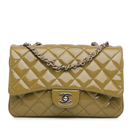Luxury Chanel Medium Patent 3 Accordion Flap (SHG-PxIozj)