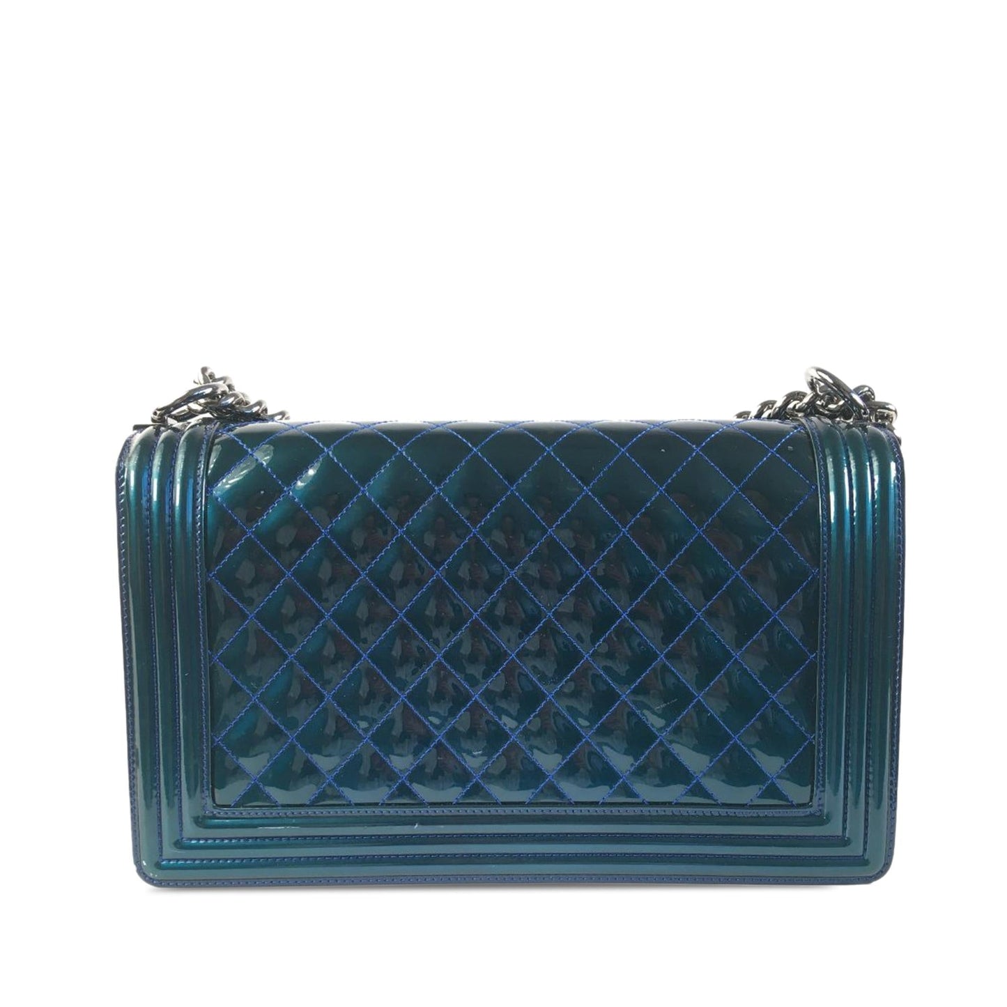 Luxury Chanel Medium Patent Boy Flap (SHG-uR2EFs)