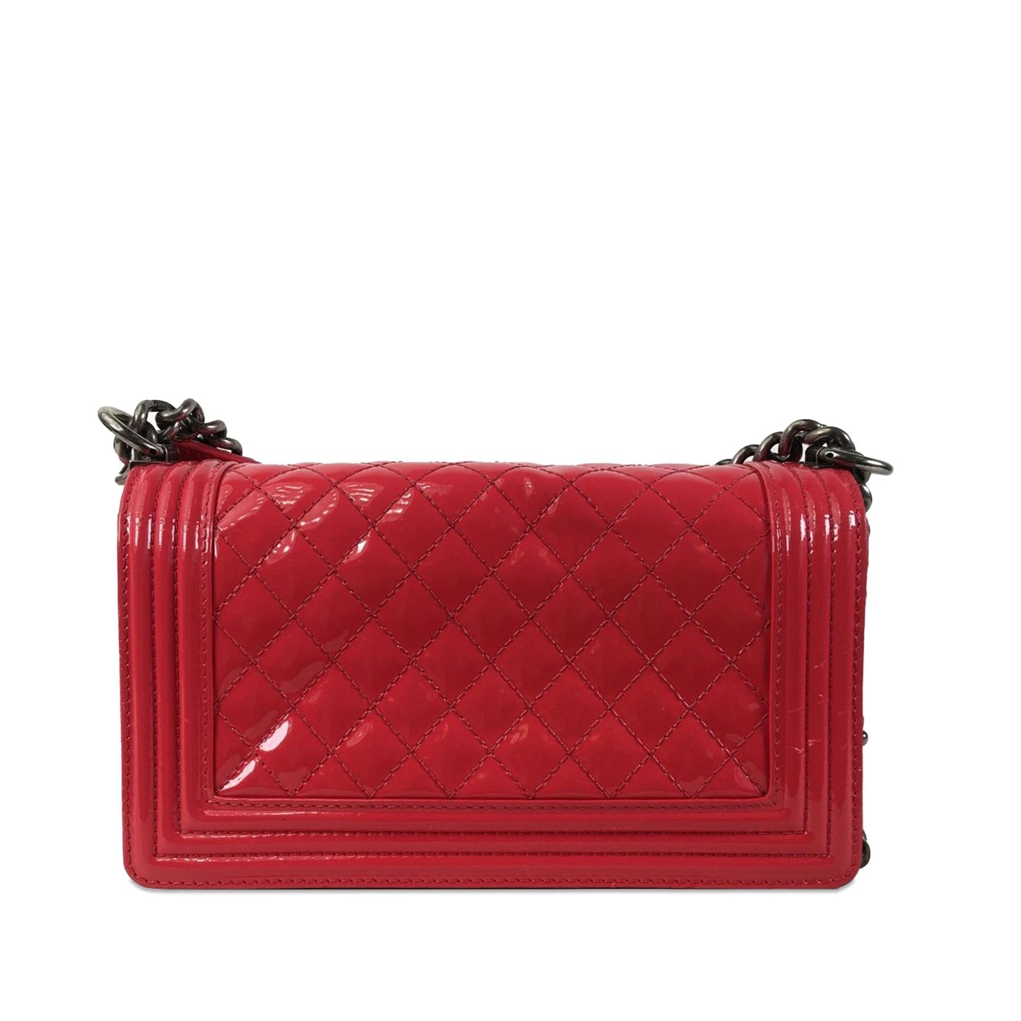 Luxury Chanel Medium Patent Boy Flap (SHG-Q9F2oG)