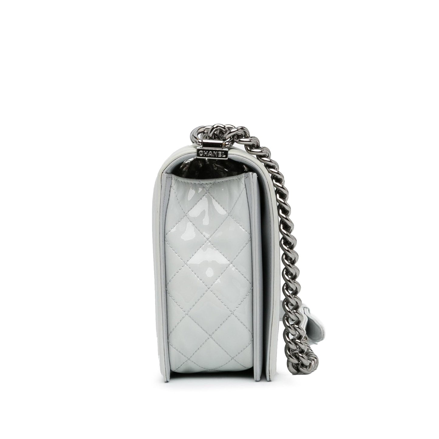 Luxury Chanel Medium Patent Boy Flap (SHG-C0XBaJ)