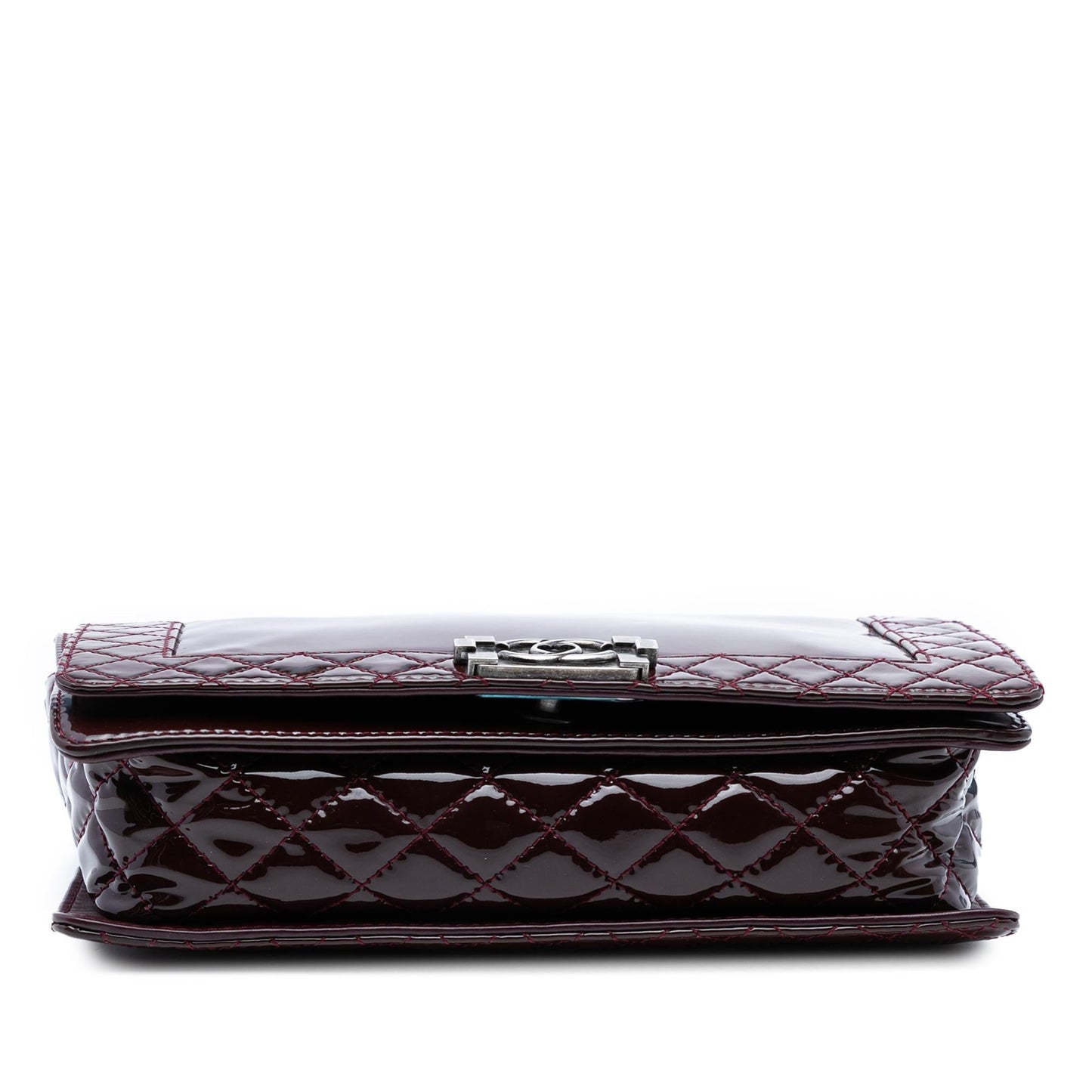 Chanel Medium Patent Boy Reverso Flap