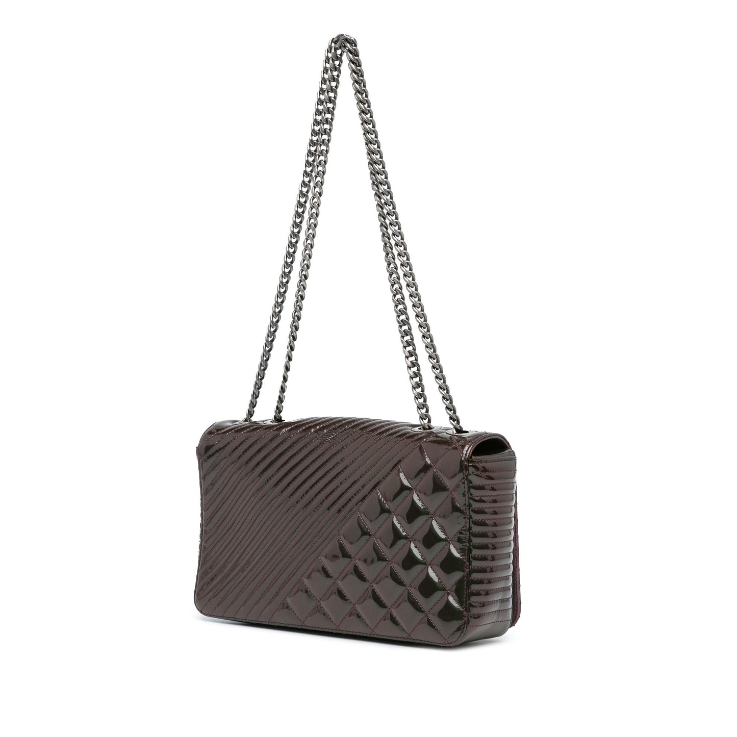 Luxury Chanel Medium Patent Coco Boy Flap (SHG-YE0eQ6)