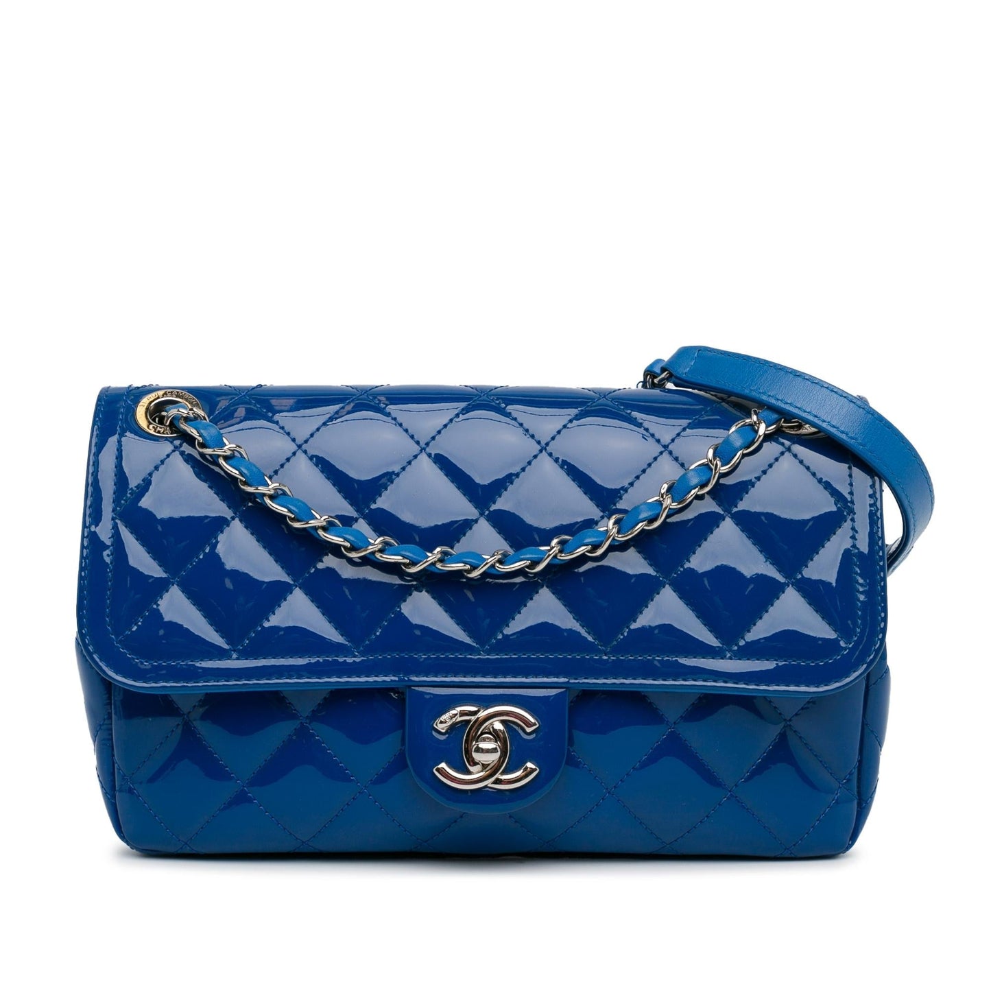 Luxury Chanel Medium Patent Coco Shine Flap (SHG-Aqx4H2)