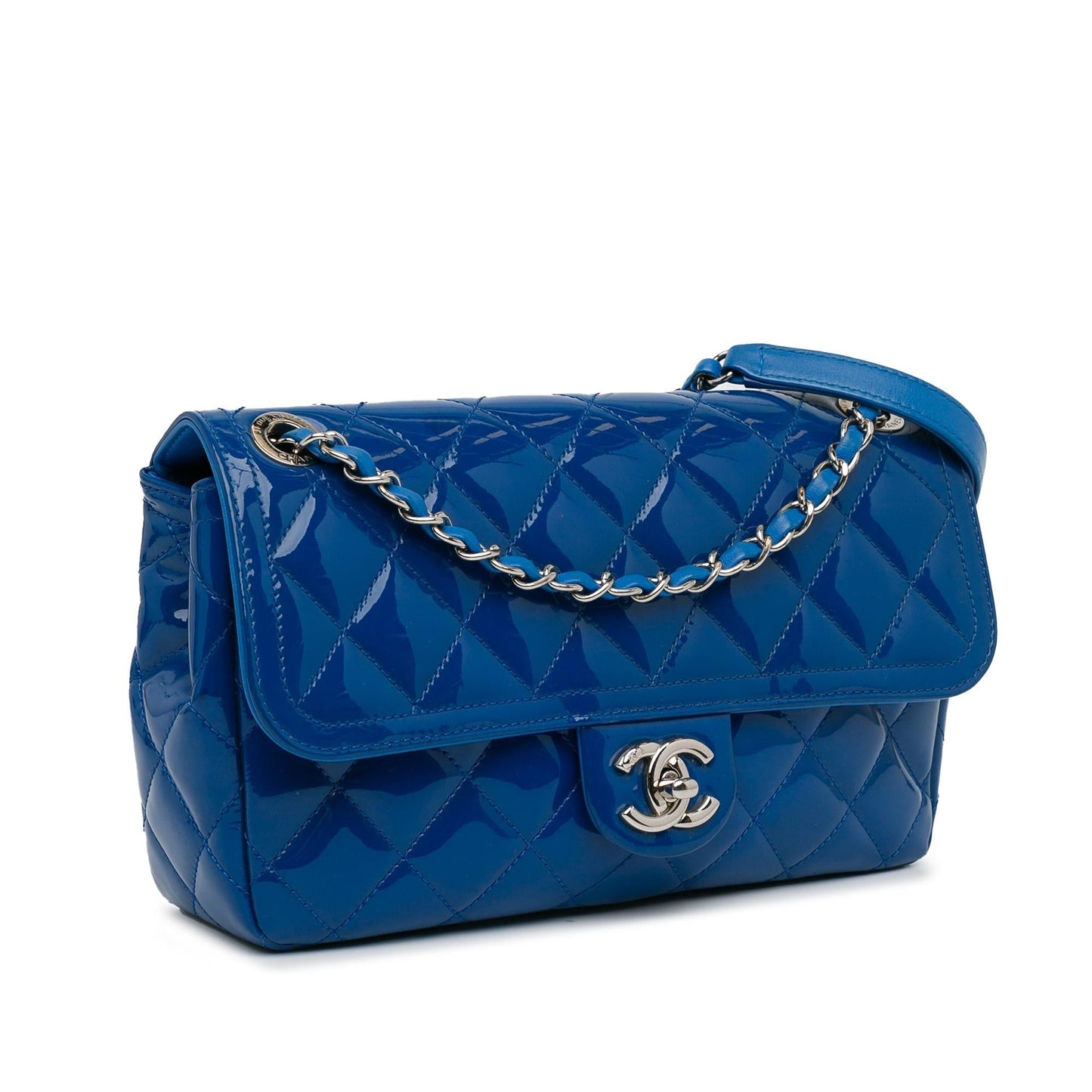 Luxury Chanel Medium Patent Coco Shine Flap (SHG-Aqx4H2)