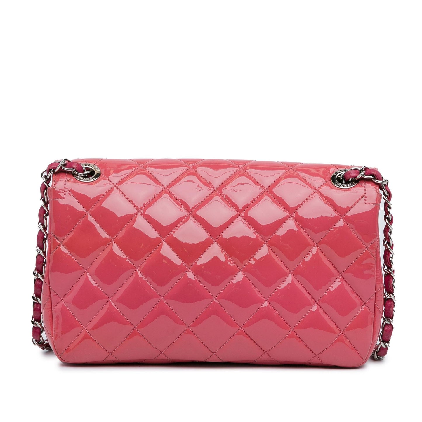 Luxury Chanel Medium Patent Coco Shine Flap (SHG-nPn5nJ)