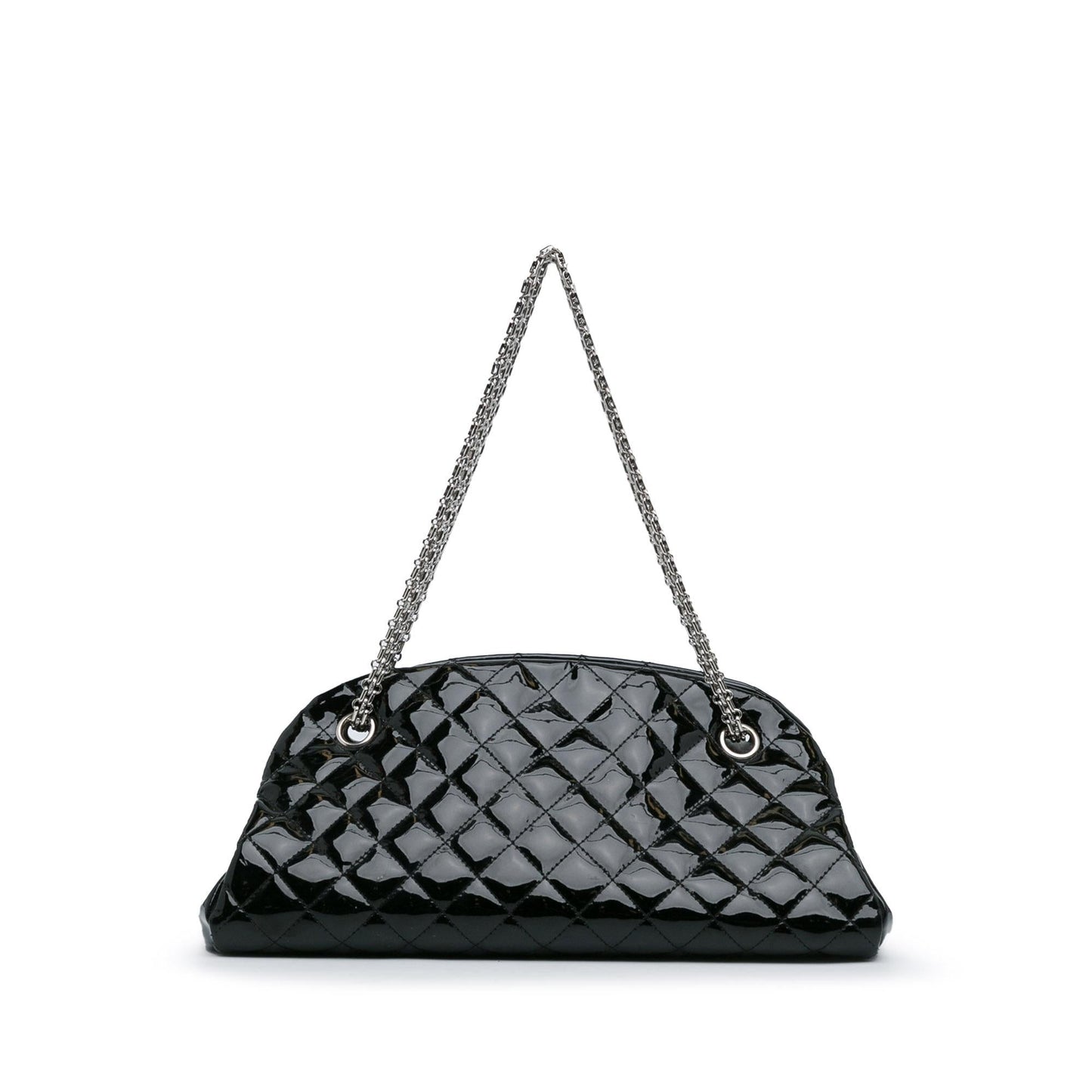 Luxury Chanel Medium Patent Just Mademoiselle Shoulder Bag (SHG-IKOedq)