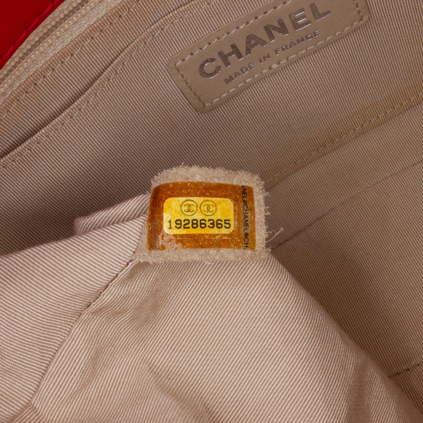 Chanel Medium Perforated Lambskin Punch Flap