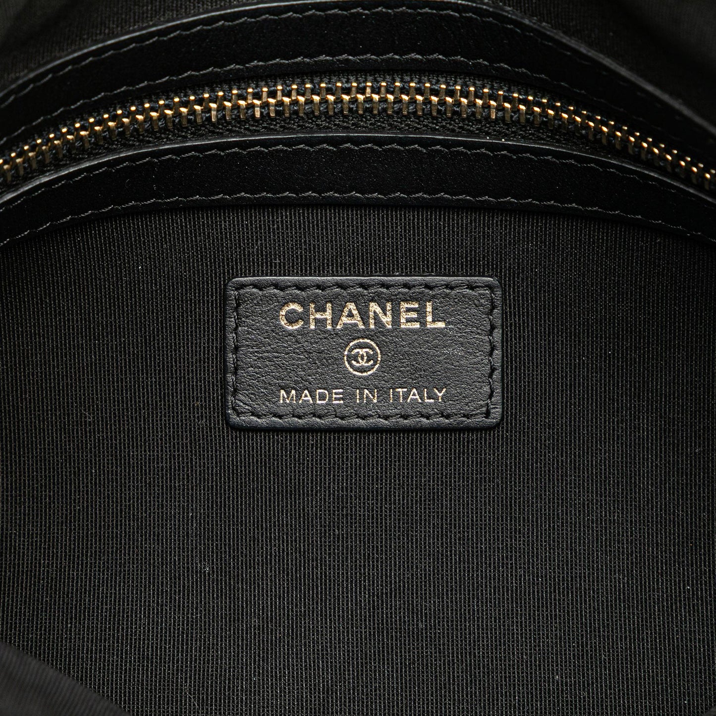 Chanel Medium Quilted Caviar Boy O Case Clutch